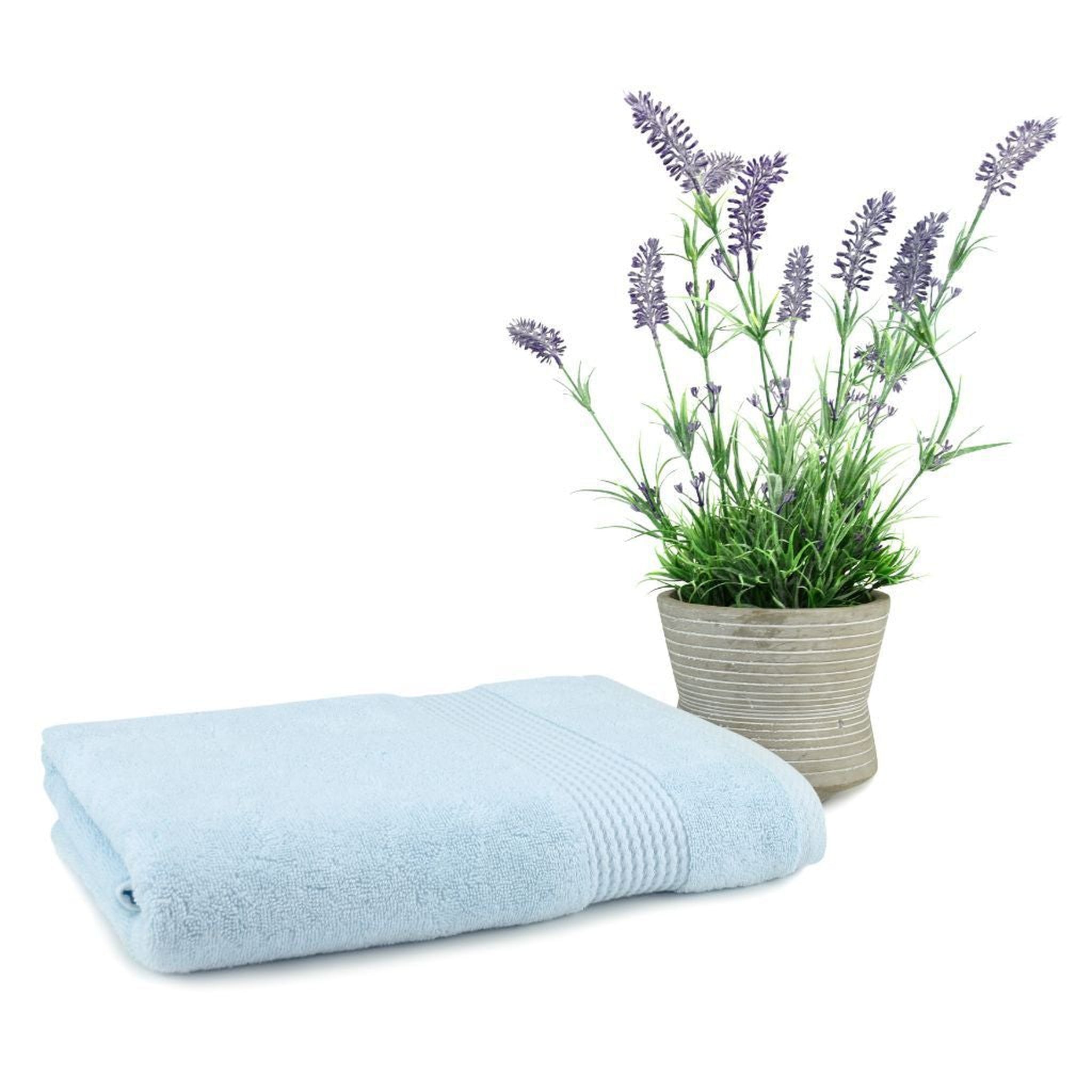 East`N Blue, East`N Blue Lara Turkish Cotton Ice Blue Bath Towel