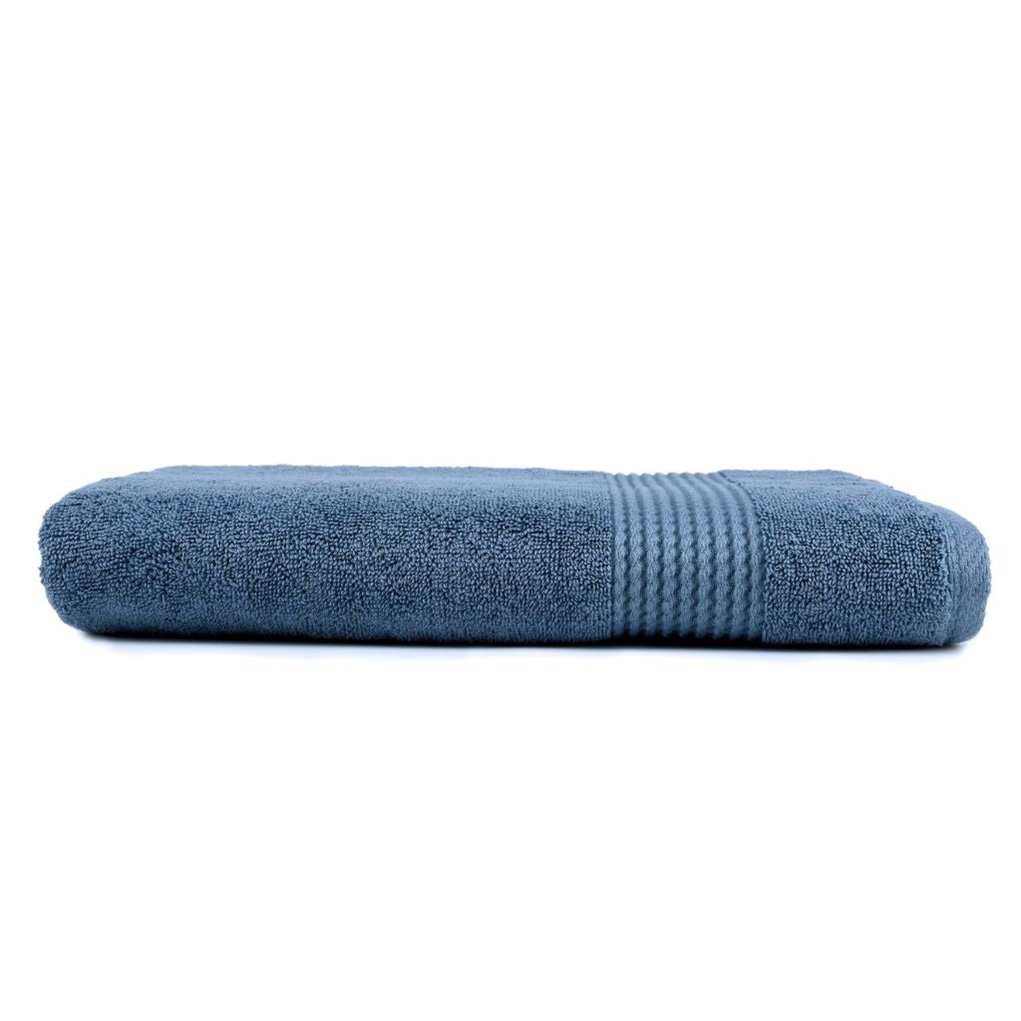 East`N Blue, East`N Blue Lara Turkish Cotton Navy Blue Bath Towel