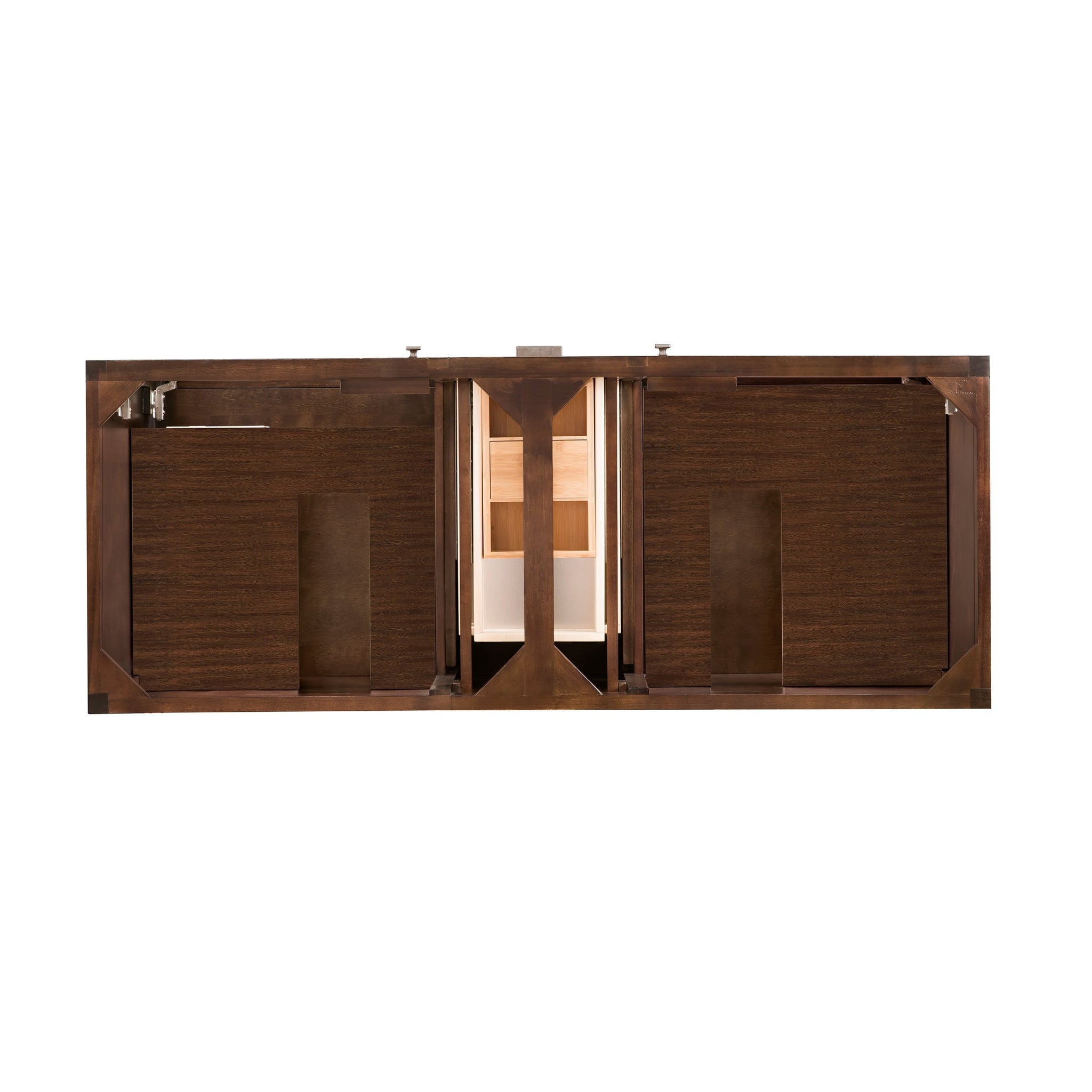 James Martin Vanities, James Martin Vanities Addison 60" Mid Century Acacia Double Vanity Cabinet