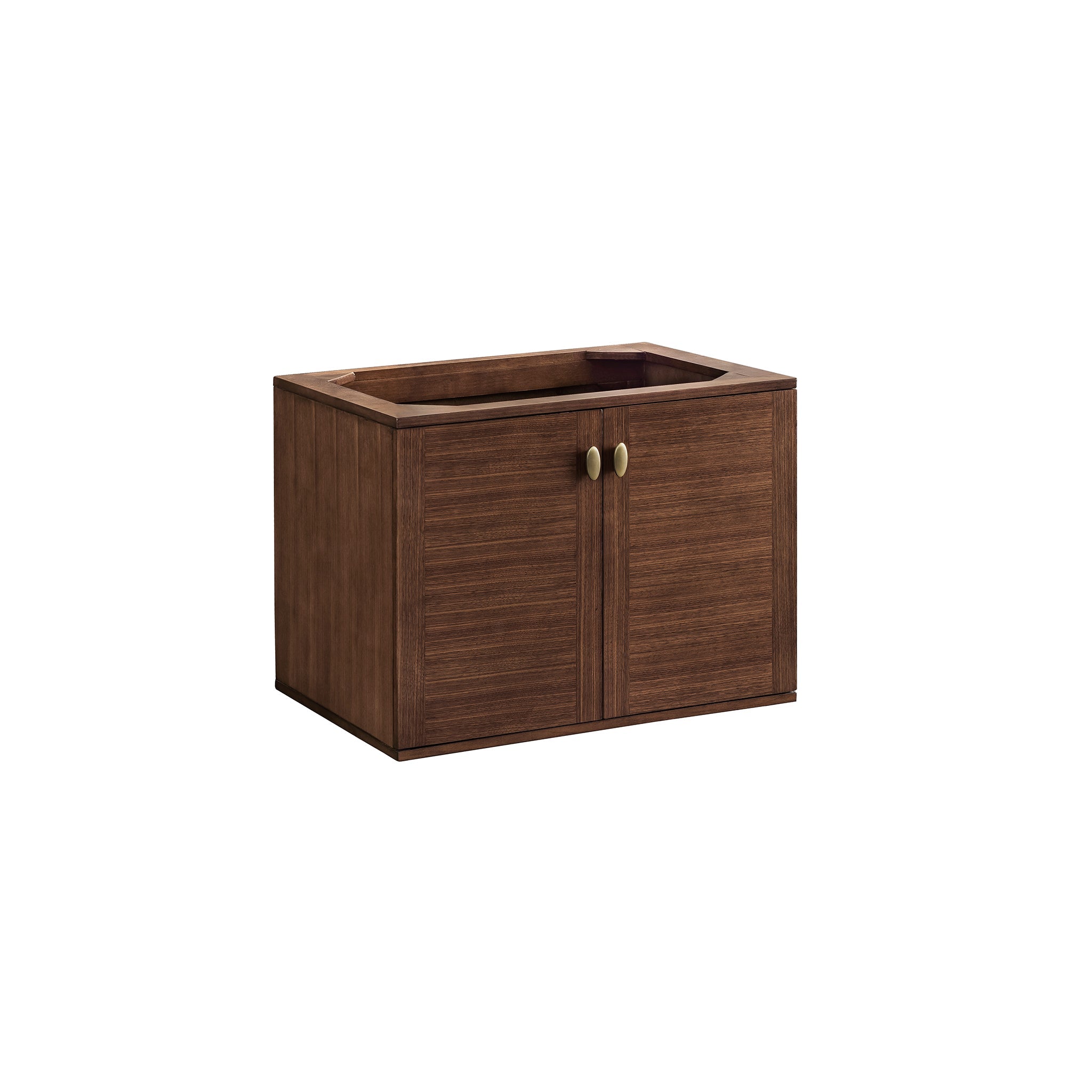 James Martin Vanities, James Martin Vanities Amberly 30" Mid-Century Walnut Single Vanity