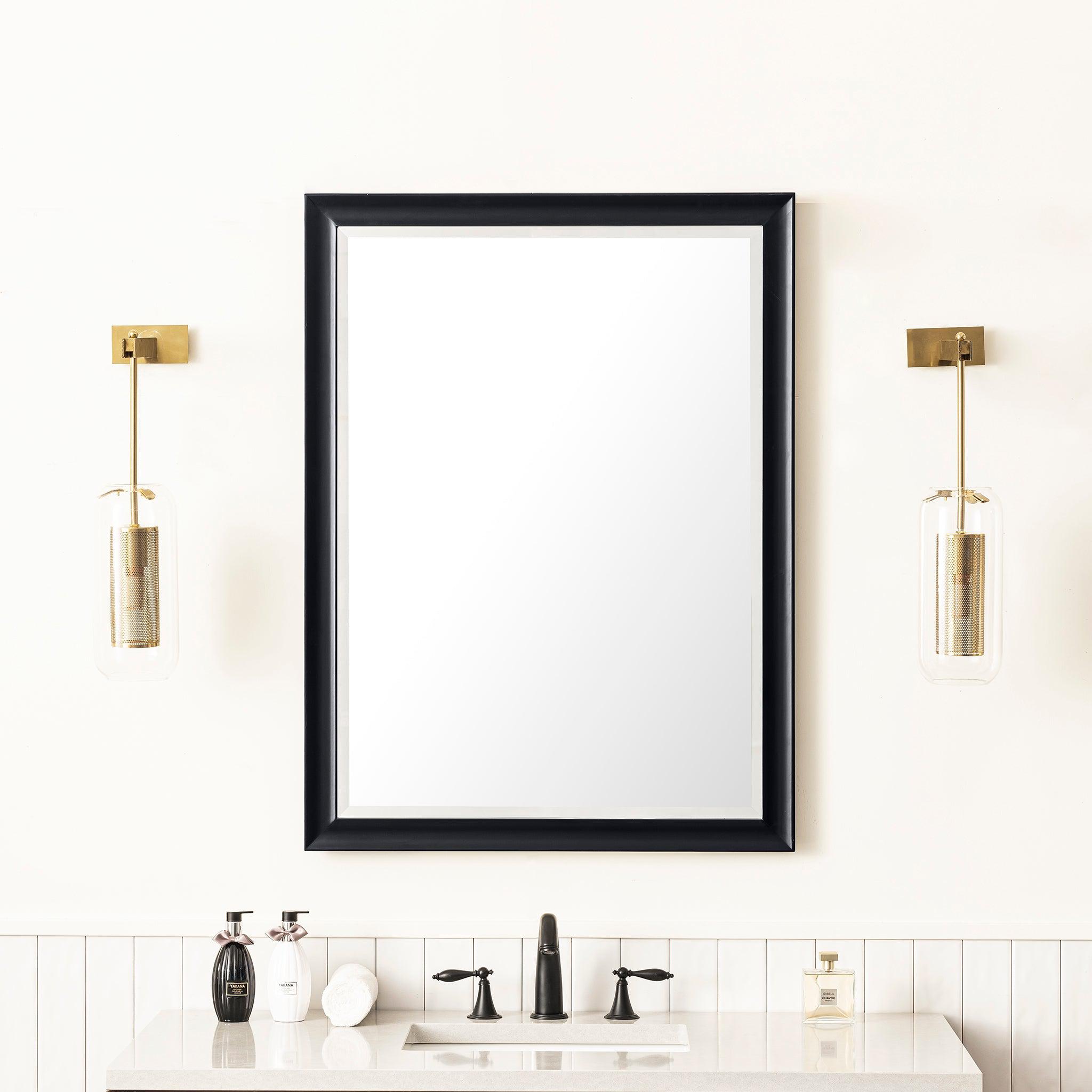 James Martin Vanities, James Martin Vanities Glenbrooke 30" Black Onyx Mirror