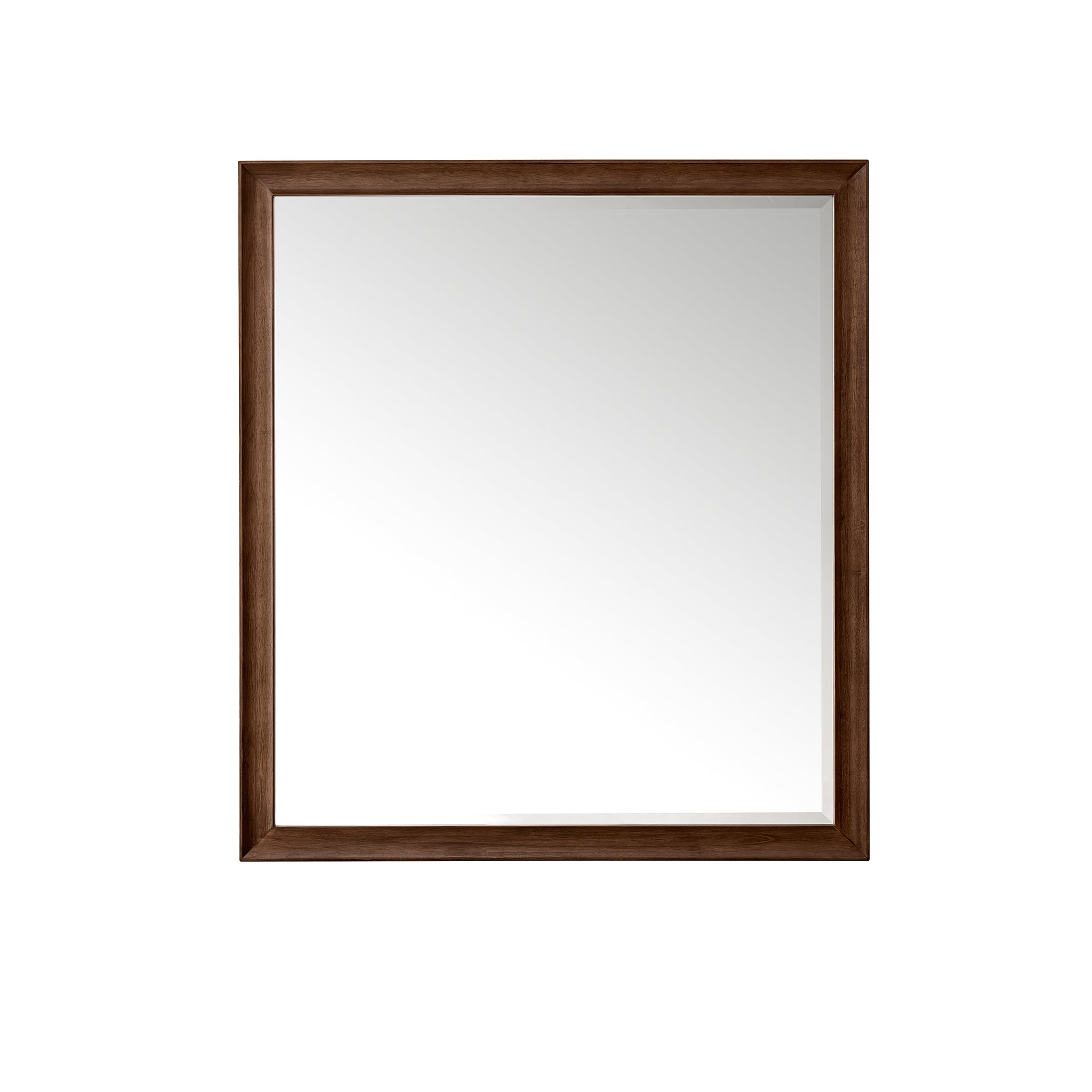 James Martin Vanities, James Martin Vanities Glenbrooke 36" Mid-Century Walnut Mirror