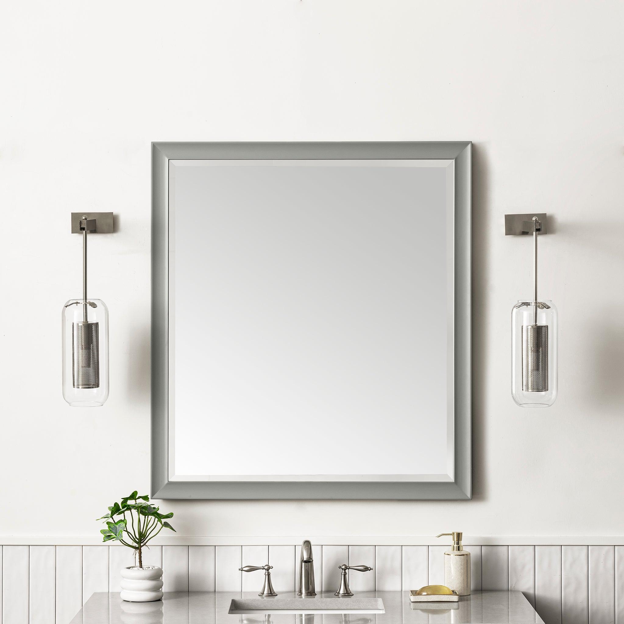 James Martin Vanities, James Martin Vanities Glenbrooke 36" Urban Gray Mirror