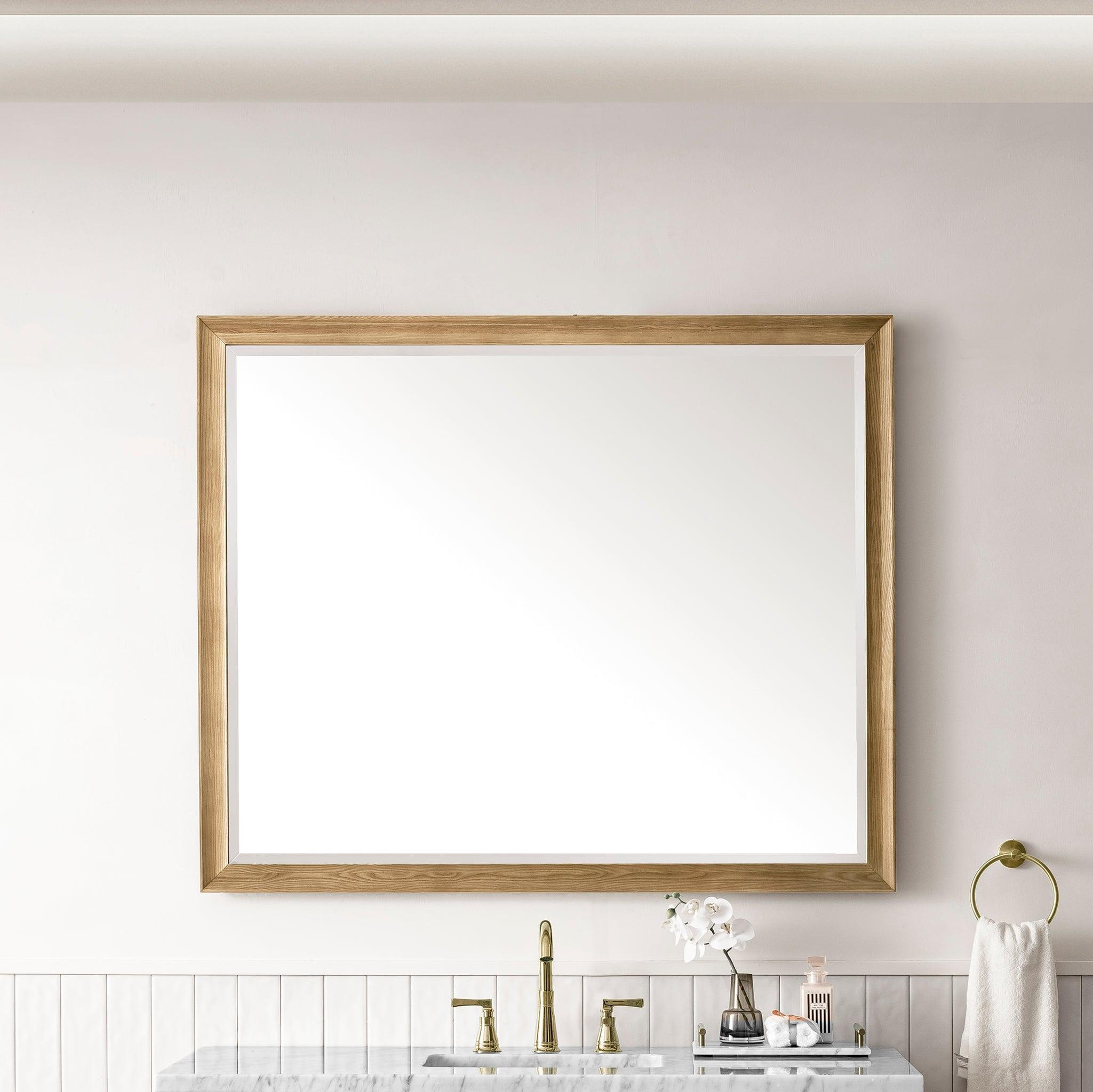 James Martin Vanities, James Martin Vanities Glenbrooke 48" Light Natural Oak Mirror