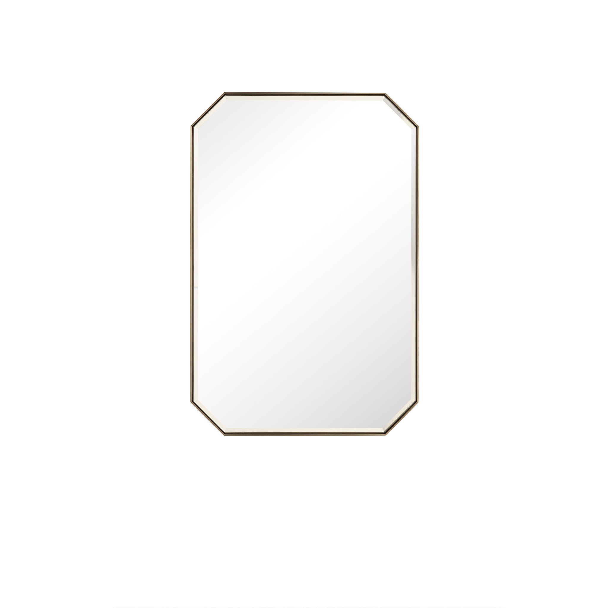 James Martin Vanities, James Martin Vanities Rohe 24" Champagne Brass Mirror