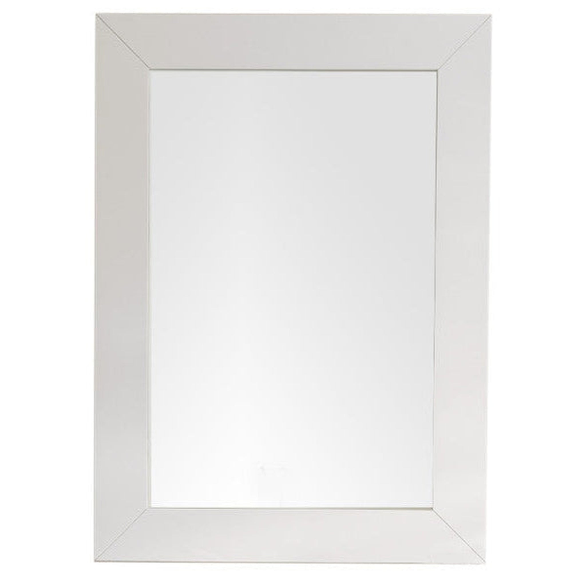 James Martin Vanities, James Martin Weston 29" x 40" Bright White Rectangular Mirror