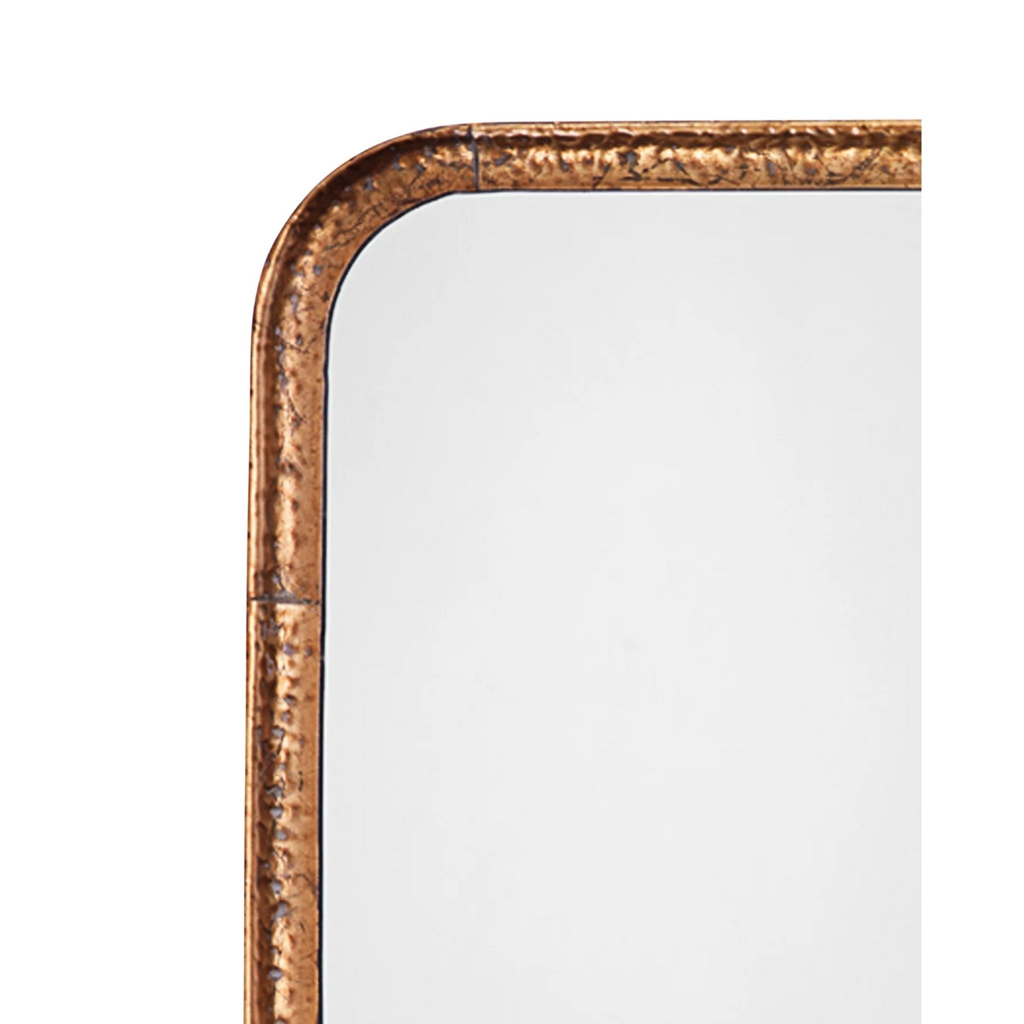 Jamie Young Co., Jamie Young Principle 24" x 36" Rectangular Vanity Mirror With Gold Leaf Metal Frame