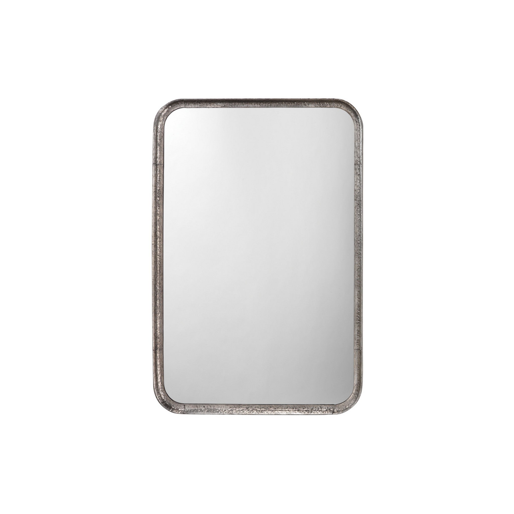 Jamie Young Co., Jamie Young Principle 24" x 36" Rectangular Vanity Mirror With Silver Leaf Metal Frame