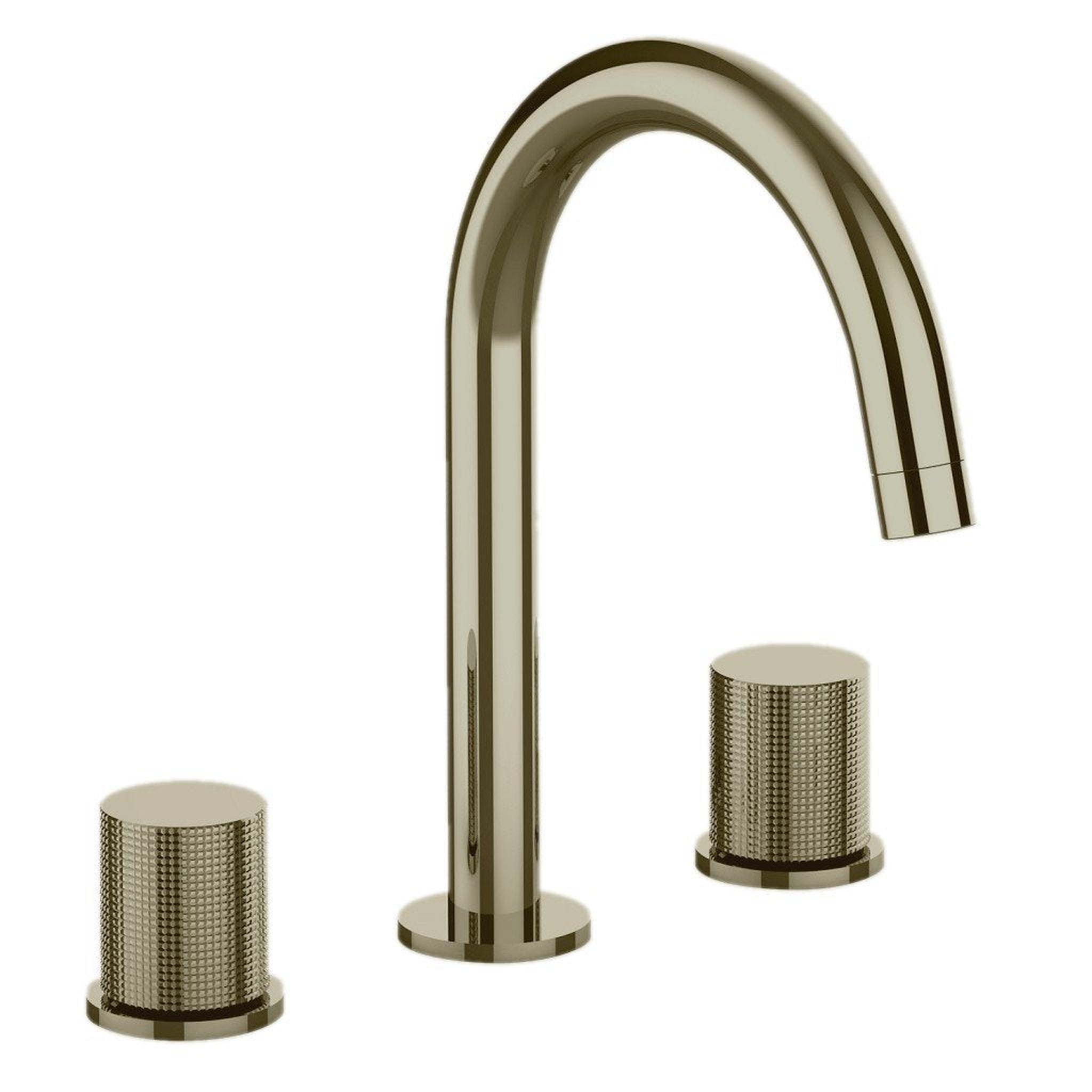 LaToscana by Paini, LaToscana Alessandra Brushed Nickel Widespread Lavatory Faucet With Grip Handles