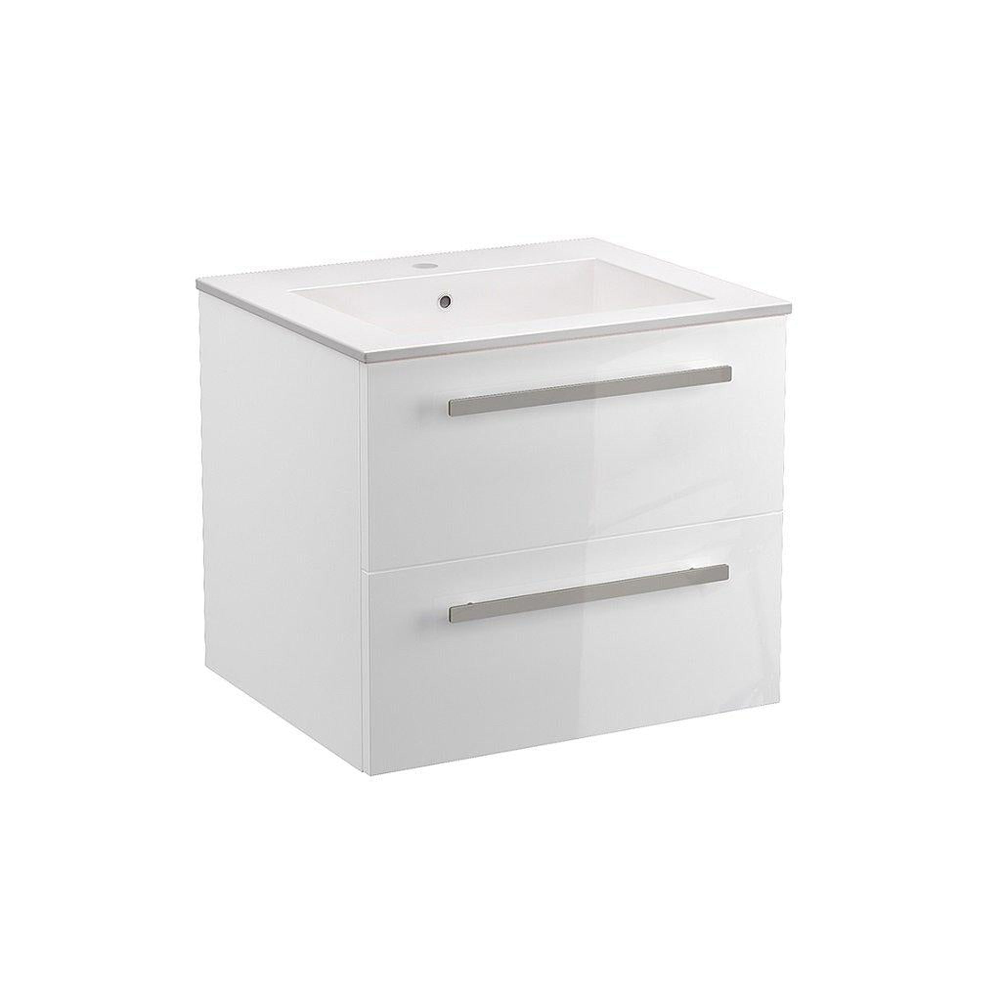 LaToscana by Paini, LaToscana Ameno 24" White Wall-Mounted Vanity