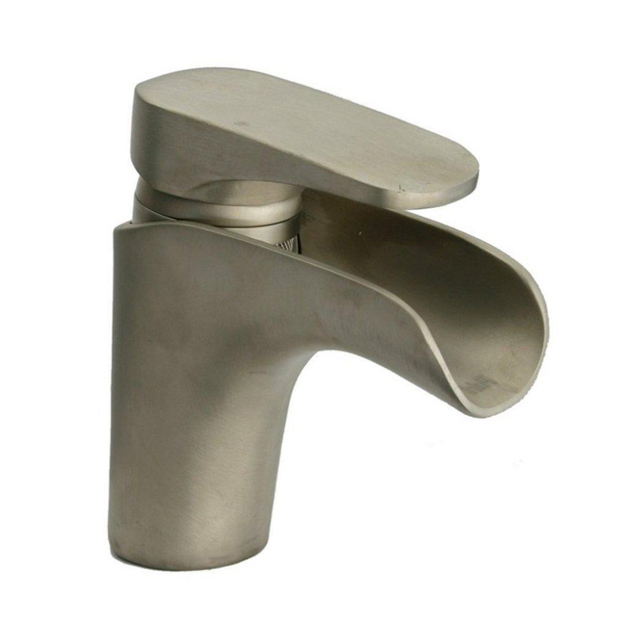 LaToscana by Paini, LaToscana E-Commerce Brushed Nickel Dax Waterfall Single Control Vessel Faucet