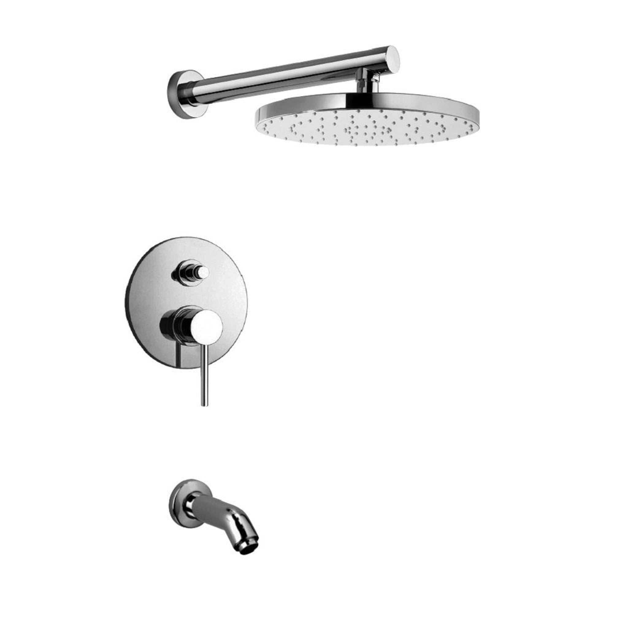 LaToscana by Paini, LaToscana Elba Chrome Pressure Balance Tub & Shower Kit