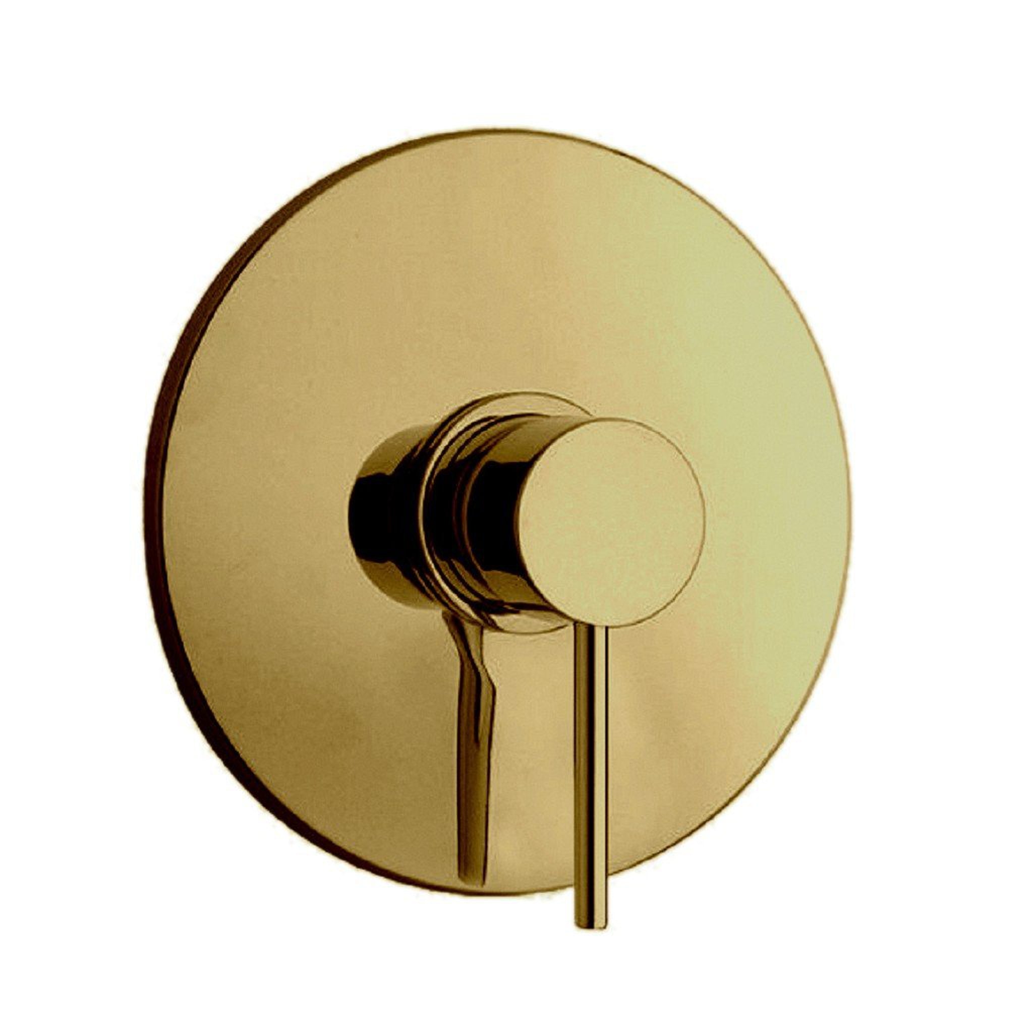 LaToscana by Paini, LaToscana Elba Matt Gold Pressure Balance Shower Set Trim