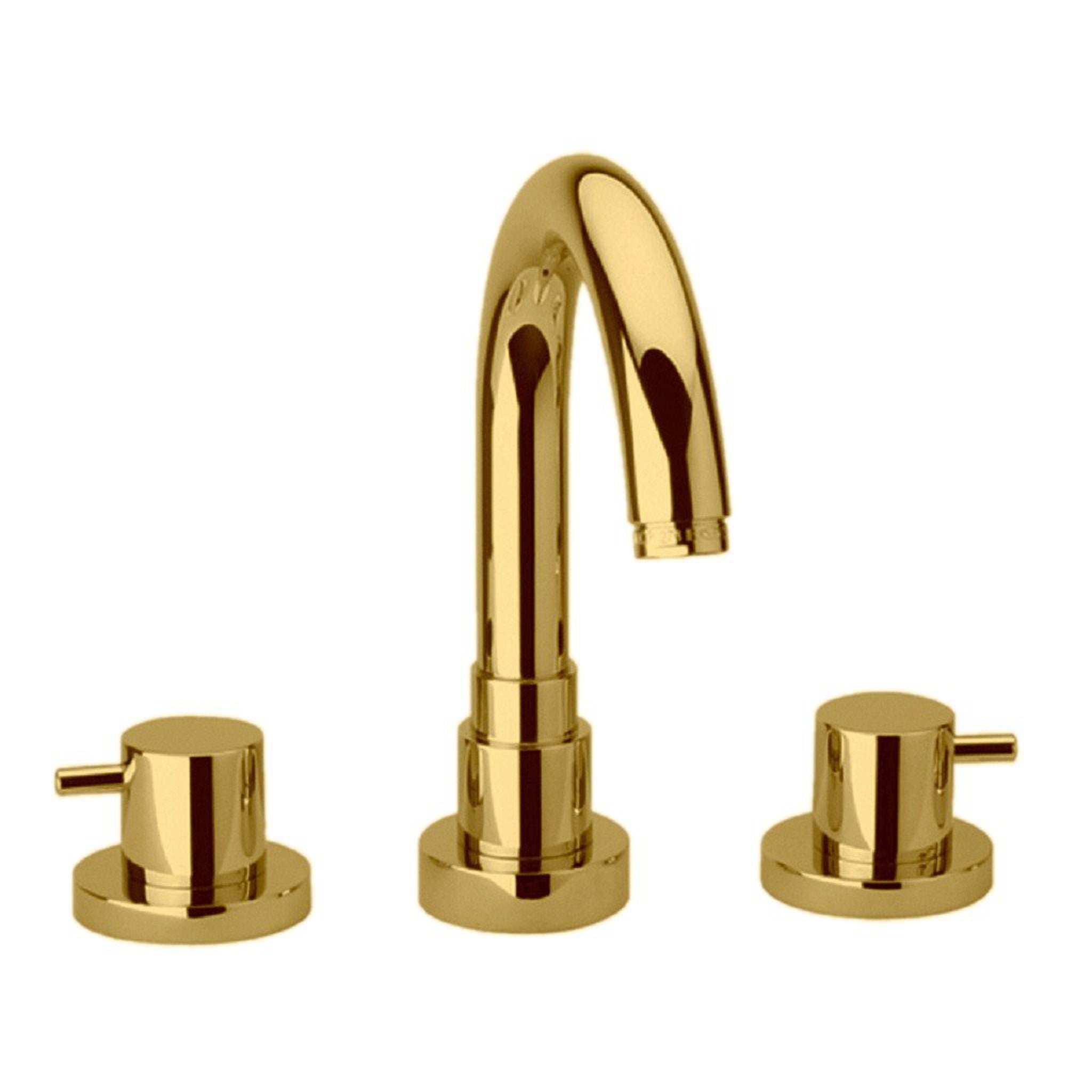 LaToscana by Paini, LaToscana Elba Matt Gold Roman Tub Faucet With Lever Handles