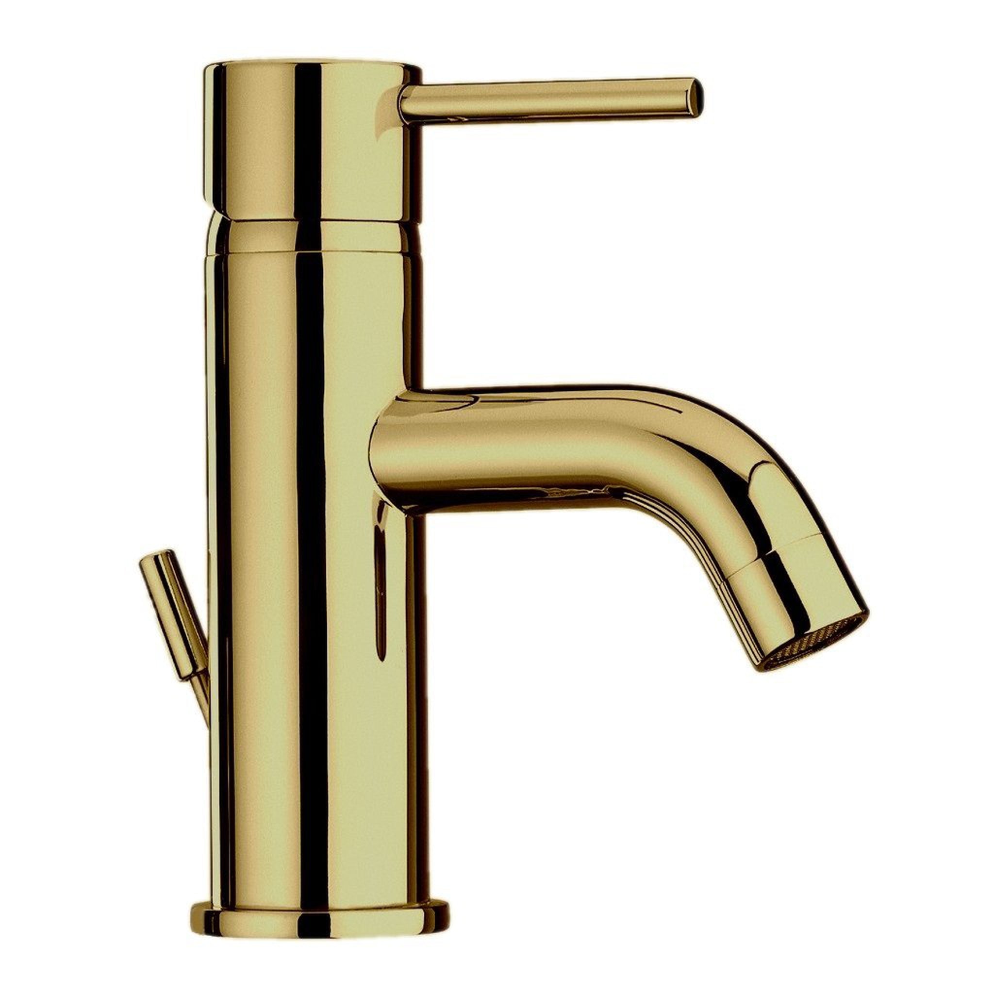 LaToscana by Paini, LaToscana Elba Matt Gold Single Lever Handle Lavatory Faucet