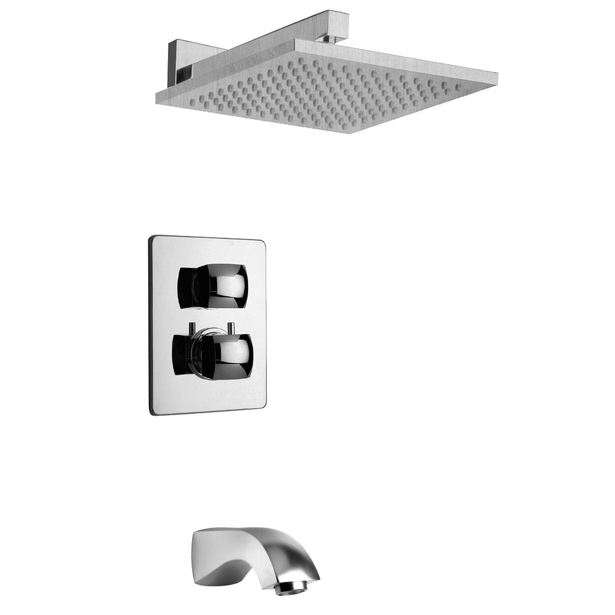 LaToscana by Paini, LaToscana Lady Chrome Thermostatic Tub & Shower Kit