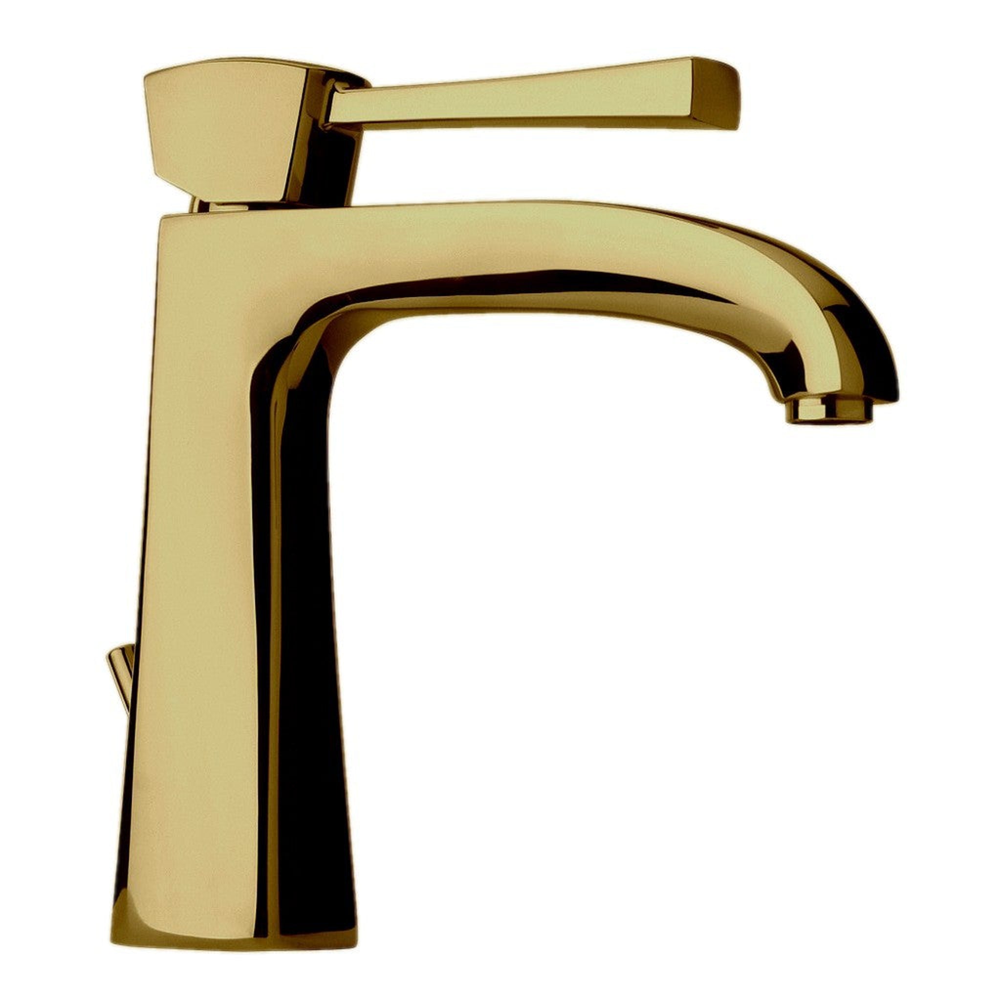 LaToscana by Paini, LaToscana Lady Matt Gold Single Lever Handle Lavatory Faucet