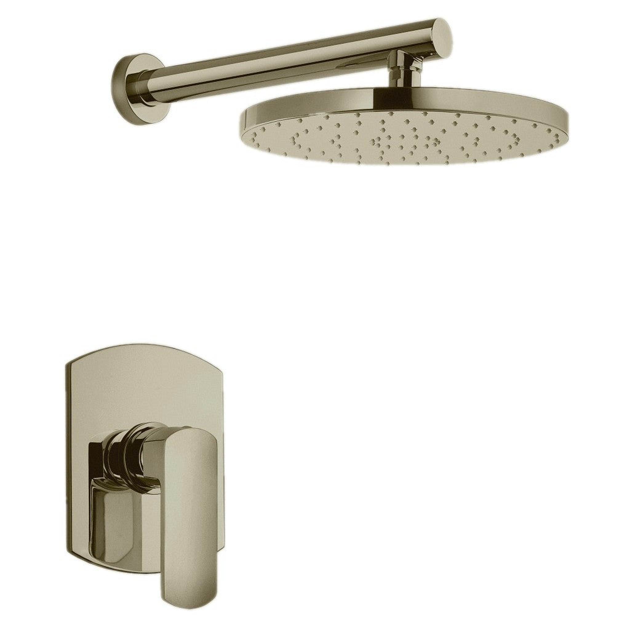 LaToscana by Paini, LaToscana Novello Brushed Nickel Pressure Balance Shower Kit