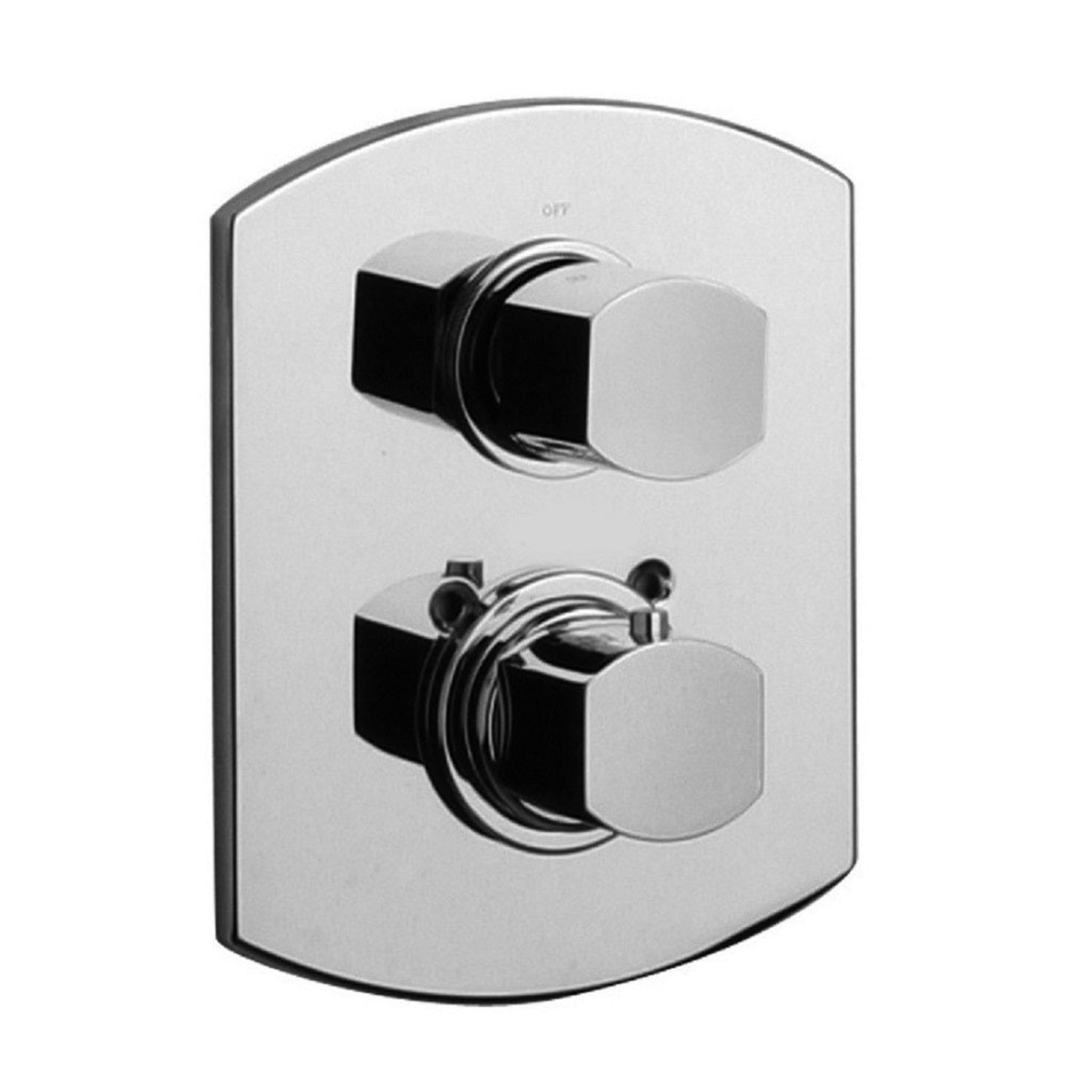 LaToscana by Paini, LaToscana Novello Chrome Thermostatic Trim With 2-Way Diverter Volume Control