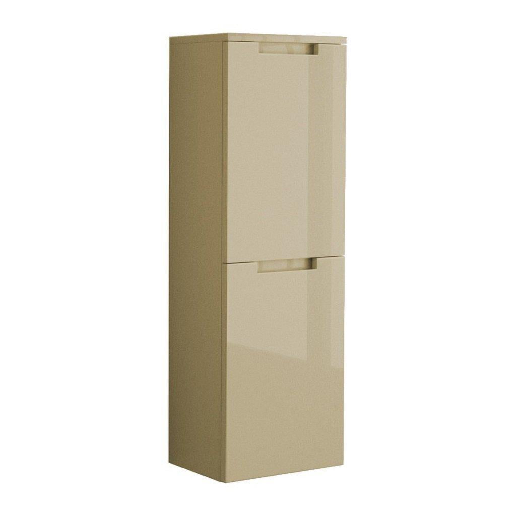 LaToscana by Paini, LaToscana Oasi 14" x 42" Sand Wall-Mounted Linen Tower Cabinet