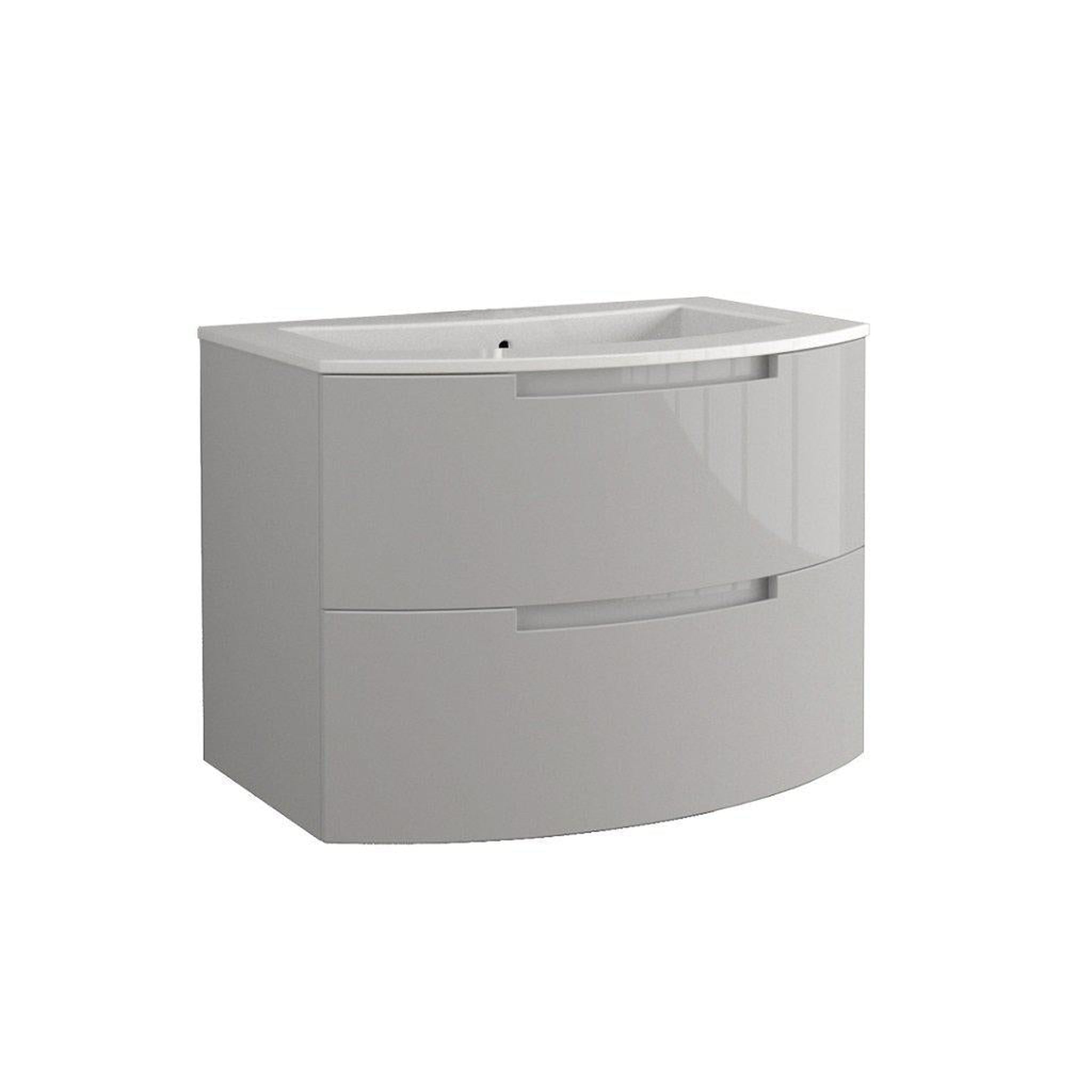 LaToscana by Paini, LaToscana Oasi 29" Gray Wall-Mounted Vanity