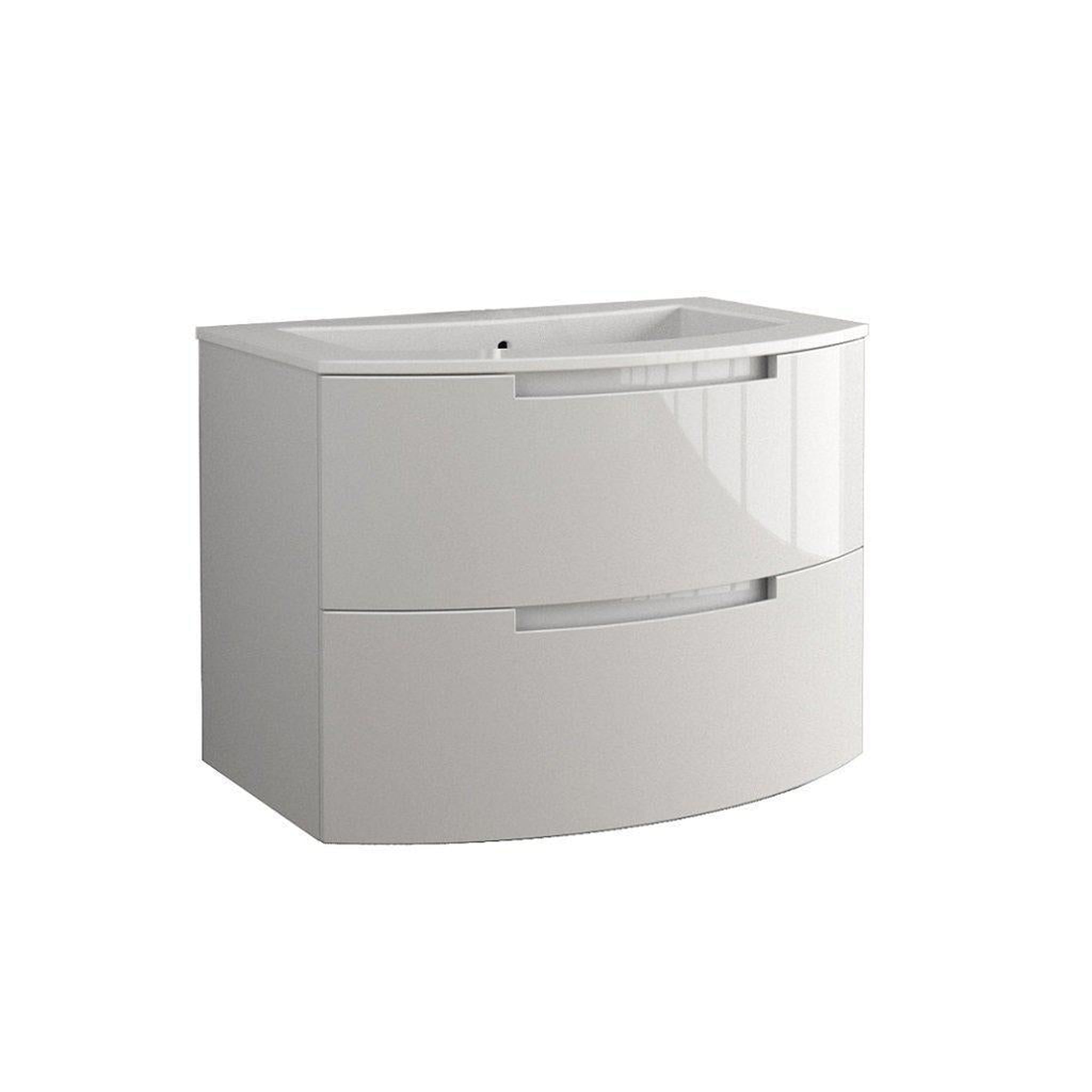 LaToscana by Paini, LaToscana Oasi 29" White Wall-Mounted Vanity