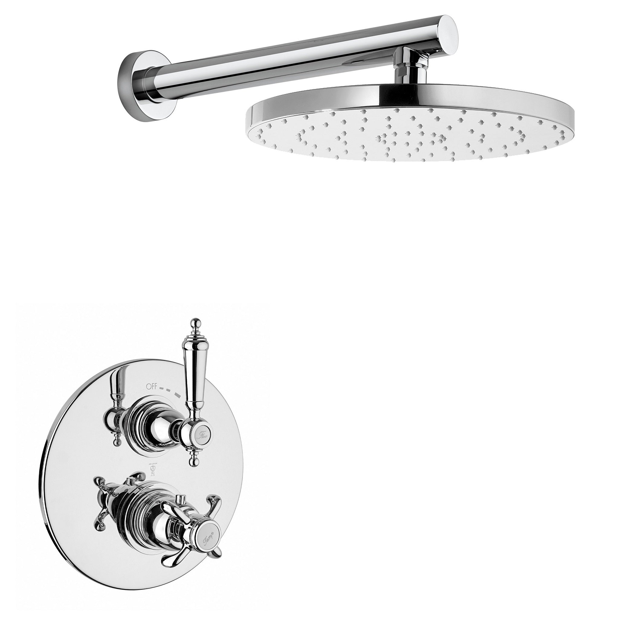 LaToscana by Paini, LaToscana Ornellaia Chrome Thermostatic Shower Kit