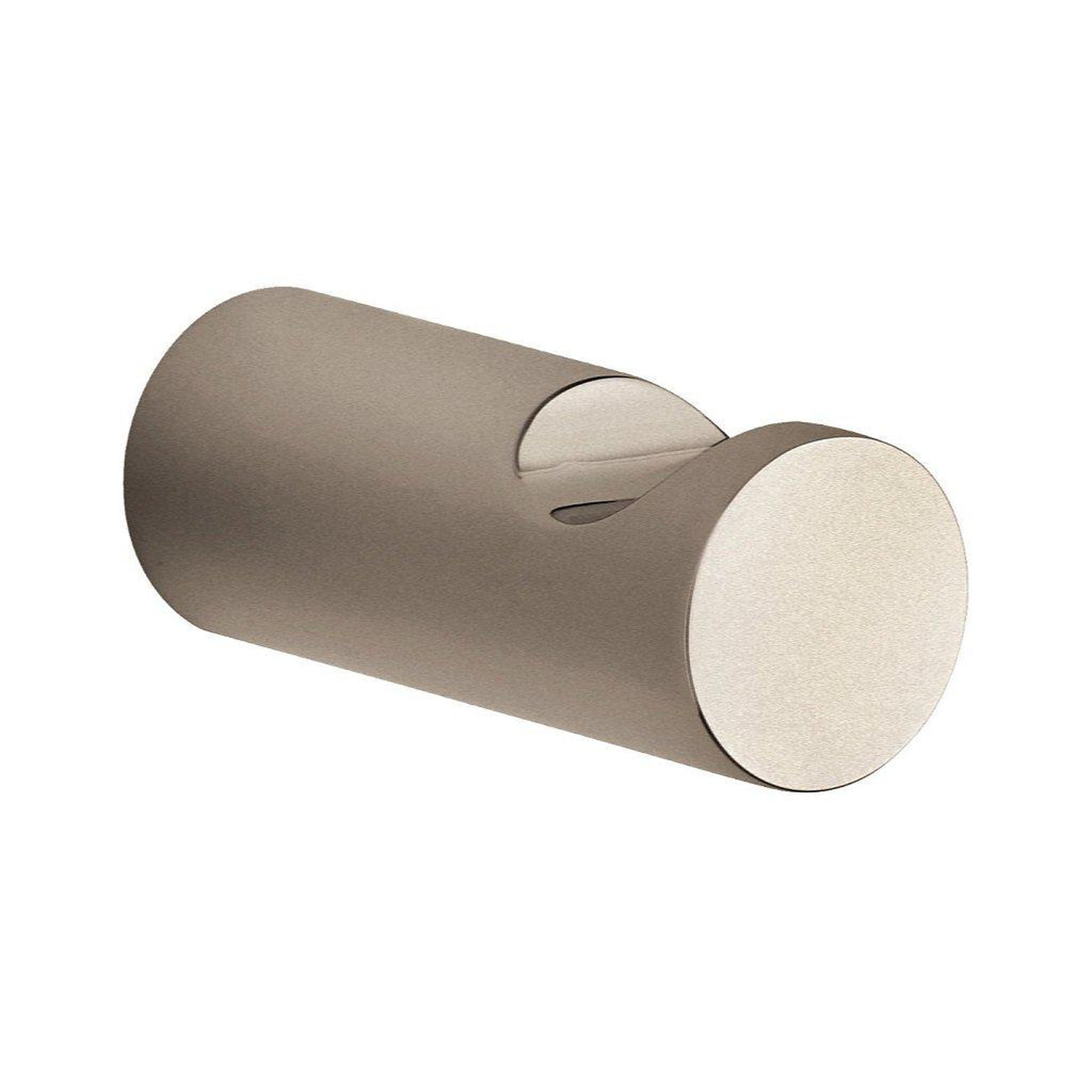 LaToscana by Paini, LaToscana Round Brushed Nickel Wall-Mounted Robe Hook