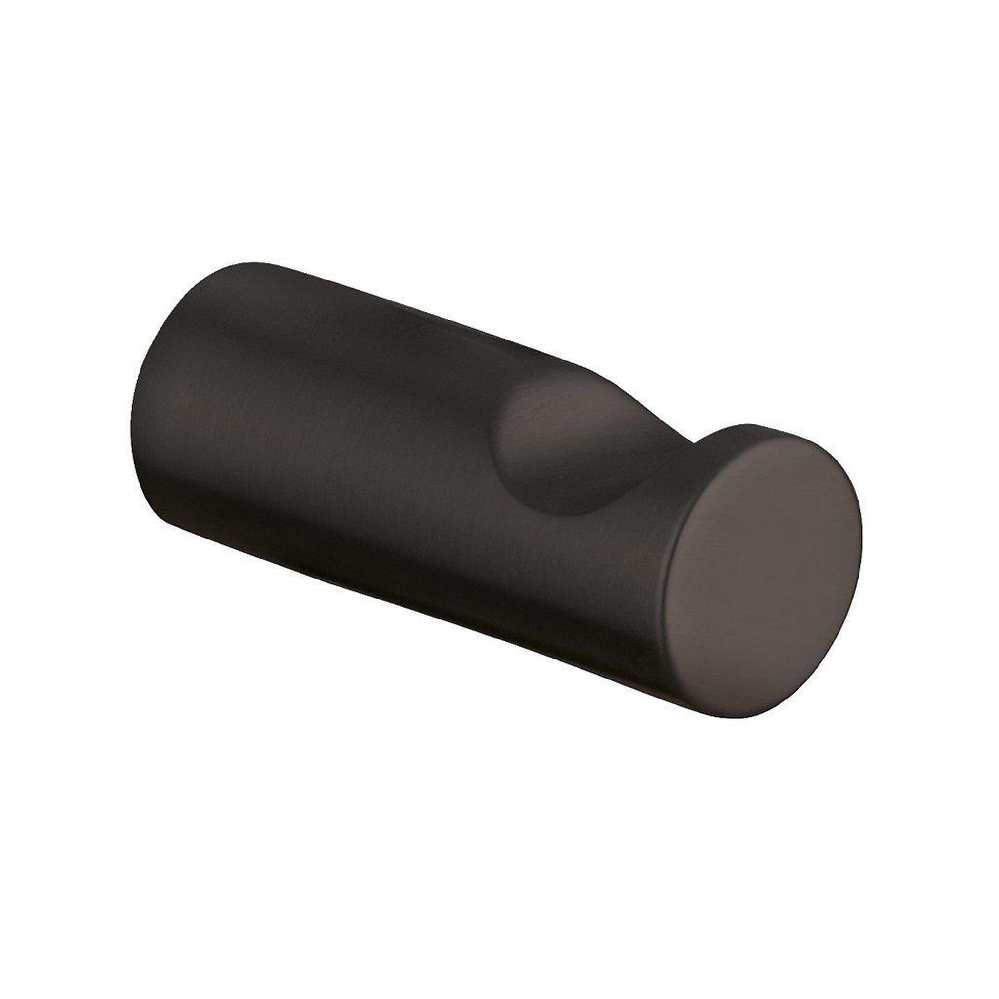 LaToscana by Paini, LaToscana Round Matt Black Wall-Mounted Robe Hook